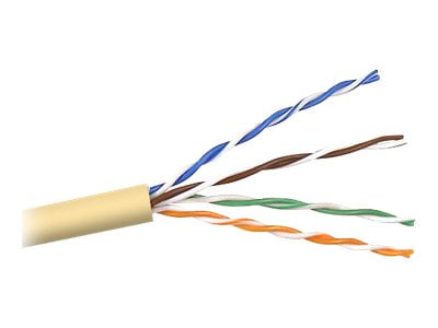 Belkin - Bulk cable - 1000 ft - UTP - CAT 5e - solid - yellow