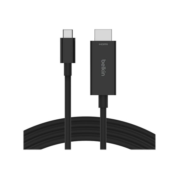 Belkin AVC012bt2MBK 6.56 ft. (2.0m) Black Connect USB-C to HDMI Cable Male to Male