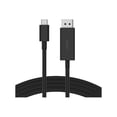thumbnail image 1 of Belkin AVC014bt2MBK Black Connect USB-C to DisplayPort 1.4 Cable Male to Male, 1 of 4