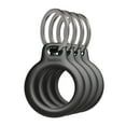 thumbnail image 1 of Belkin Apple AirTag Secure Holder with Key Ring Cases 4-Pack Black, 1 of 9