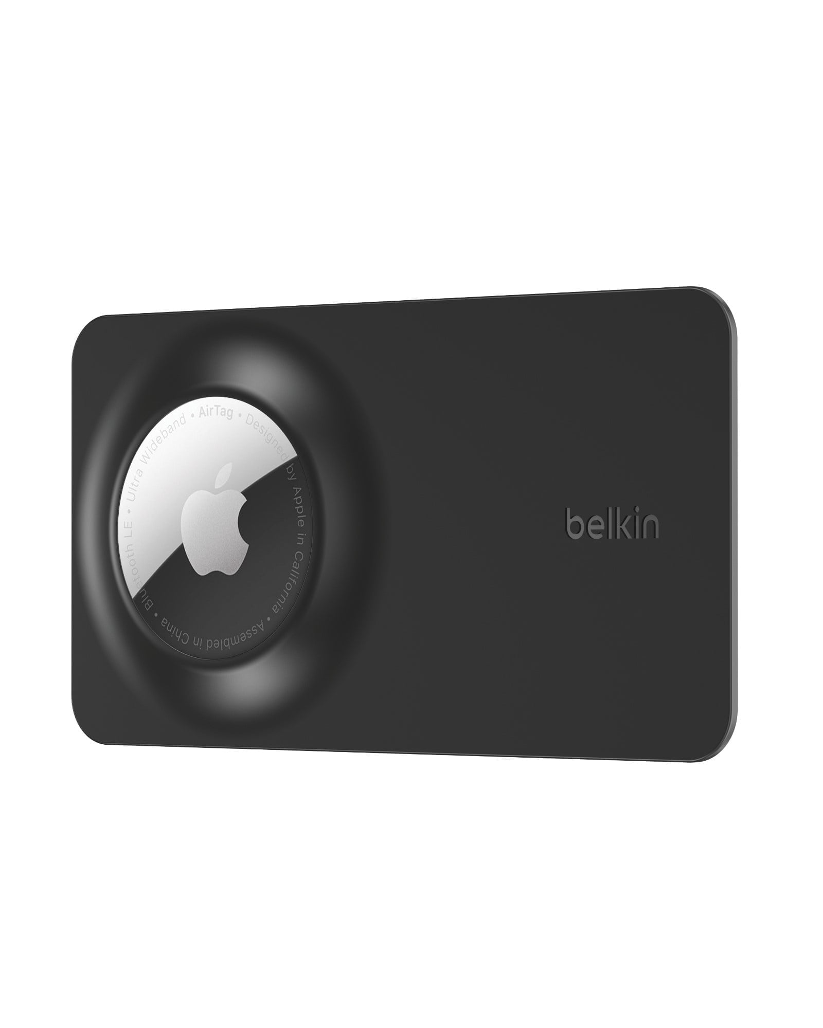 Belkin Apple AirTag Secure Wallet Insert, Thin AirTag Wallet Holder, Accessories for Apple AirTag - Ultra Slim & Flexible Credit Card Size Insert for Purse, Han