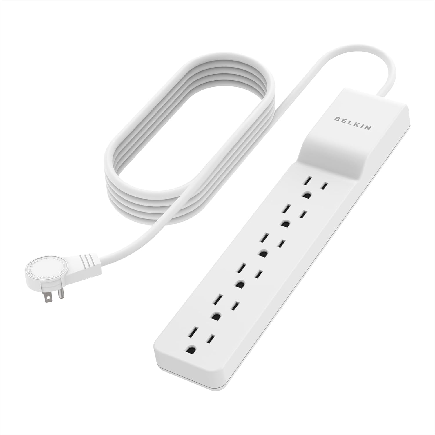 Belkin BE106000 6-Outlet Commercial Power Strip Surge Protector with 10-Foot Power Cord, 700 Joules (BE106000-10)