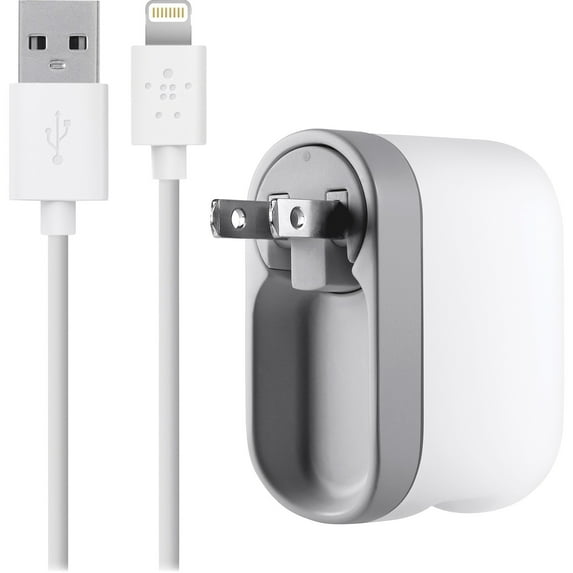 Belkin F8J032tt04-WHT iPod iPad iPhone Swivel Charge