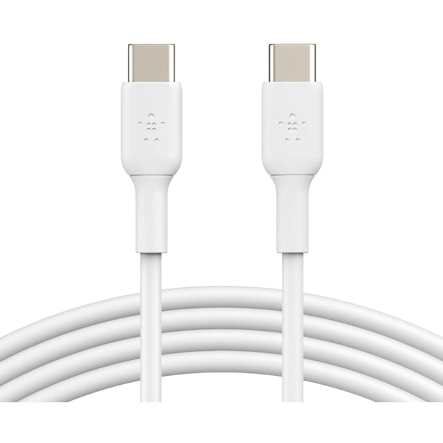 Belkin BOOST CHARGE USB-C to USB-C Cable (2m / 6.6ft, White) - Walmart ...