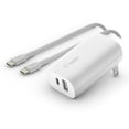 thumbnail image 1 of Belkin BOOSTCHARGE 30W USB C and USB A Wall Charger + USB C to USB C Cable, 5ft, 1 of 6