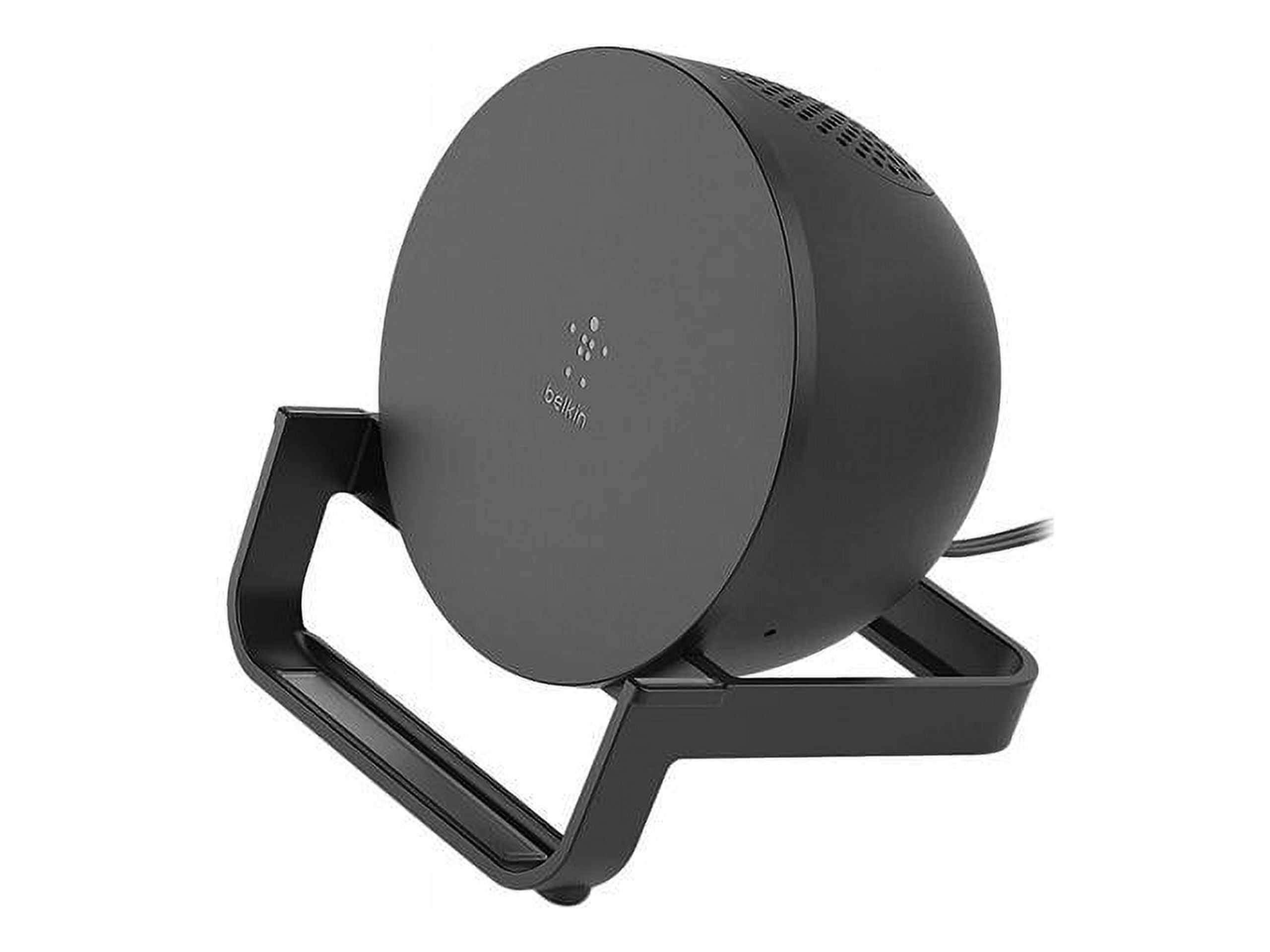 Belkin BOOSTCHARGE Wireless Charging Stand + Bluetooth Speaker, Black 