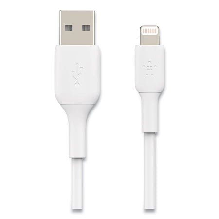 Belkin® Boost Chrg Lightning To Usb-a Chargesync Cable, 9.8 Ft, White