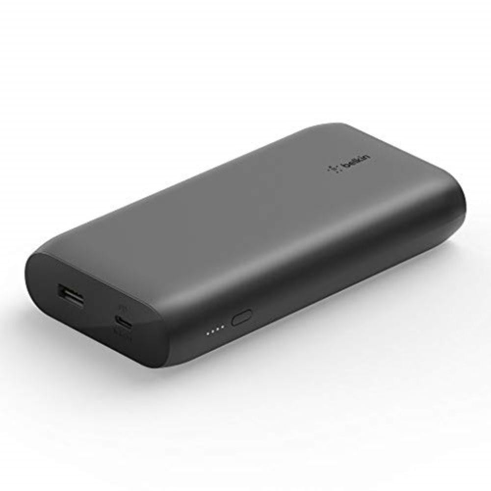 Belkin BoostCharge USB-C PD 20k MAh Power Bank, Portable iPhone Charger,  Battery Charger for iPhone 14, 13, 12, iPad Pro, Galaxy S23, S23 Ultra,  S23+ & More with USB-C Cable Included 