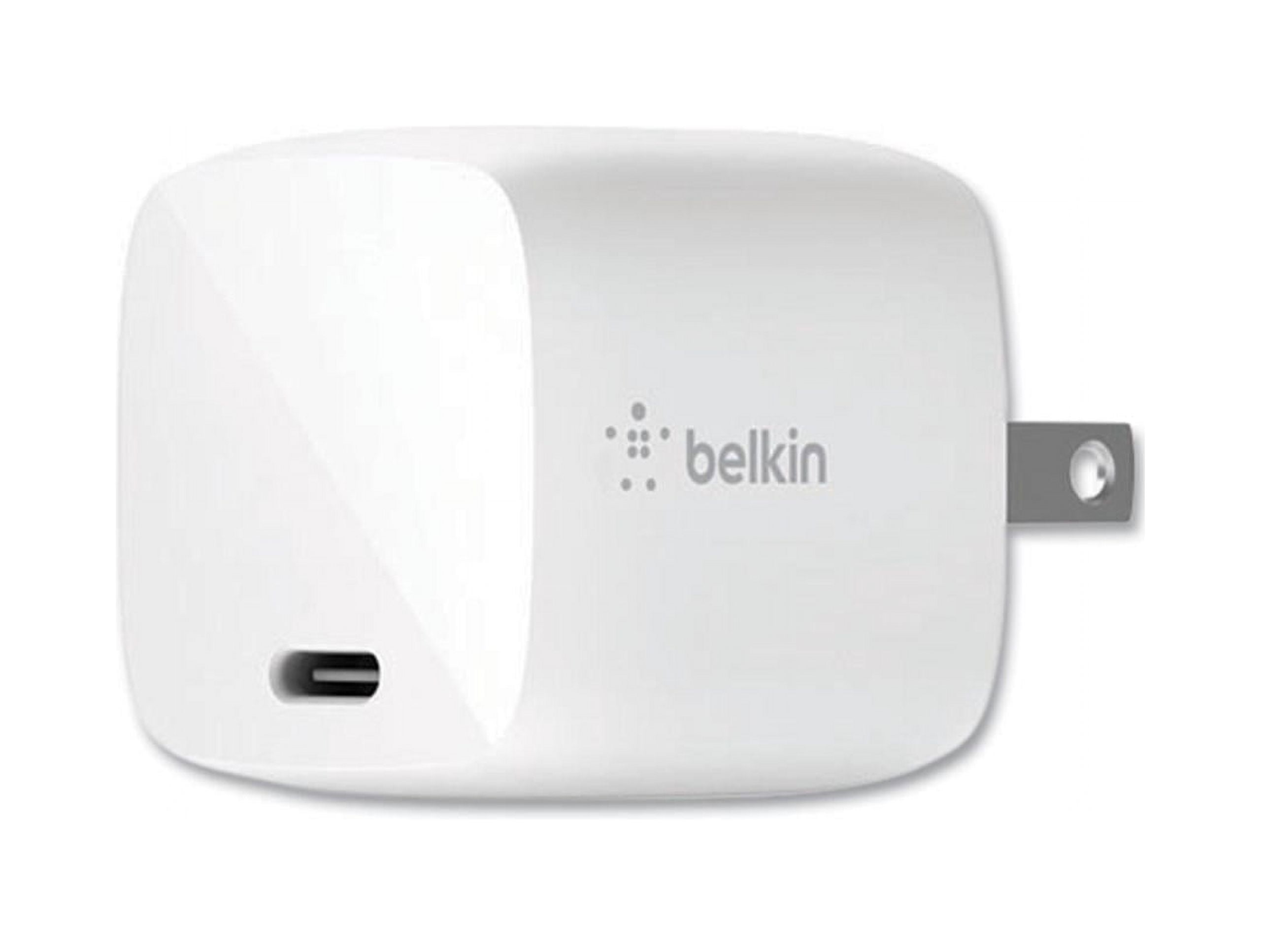 Belkin BoostCharge USB-C PD 3.0 PPS Wall Charger 30W Power Adapter  WCA005DQWH 