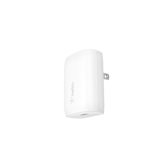 Belkin 30W USB-C Wall Charger, USB-C Power Delivery, PPS Fast Charging for iPhone 16, 16 Plus, 16 Pro, 16 Pro Max, iPhone 15, 15 Pro, Galaxy S25, iPad, AirPods, Nintendo Switch 2 & More - White