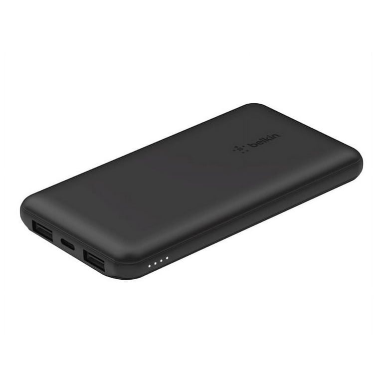 Belkin BoostCharge USB-C Portable Charger 10K Power Bank w/ 1 USB-C Port  and 2 USB-A Ports & Included USB-C to USB-A Cable for iPhone 15, 15 Plus,  15
