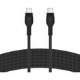 thumbnail image 1 of Belkin BoostCharge Pro Flex Braided USB-C to USB-C Charger Cable (1M/3.3ft), USB-IF Fast Charging Cable for iPhone 16 Series, Macbook Pro, iPad Pro, Galaxy S25, S24, Nintendo Switch 2 & More - Black, 1 of 7