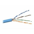 thumbnail image 1 of 1000FT BULK BLUE CAT5E STRANDED CABLE 4PR 24AWG, 1 of 1