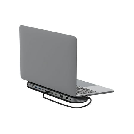 Belkin - USB-C 11-In-1 Universal Dock - Gray