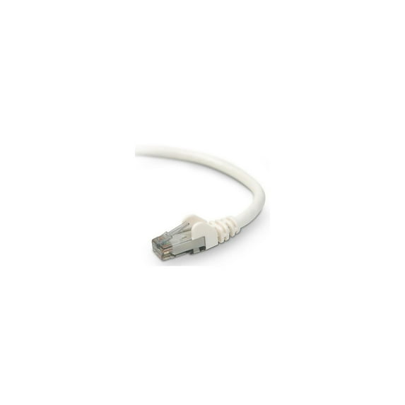 Belkin A3L980-01-WHT-S 1' RJ-45 Patch Cable White