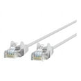 thumbnail image 1 of Belkin Slim - Patch cable - RJ-45 (M) to RJ-45 (M) - 2 ft - UTP - CAT 6 - molded, snagless - white, 1 of 3