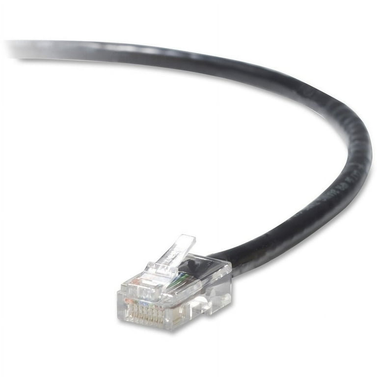 Belkin Cat5e Network Cable - RJ-45 Male Network - RJ-45 Male Network - 15ft - Black Belkin Cat5e Network Cable - RJ-45 Male Network - RJ-45 Male Network - 15ft - Black