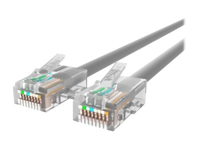 Belkin - Patch cable - RJ-45 (M) to RJ-45 (M) - 14 ft - UTP - CAT 5e - gray - for Omniview SMB 1x16, SMB 1x8; OmniView IP 5000HQ; OmniView SMB CAT5 KVM Switch