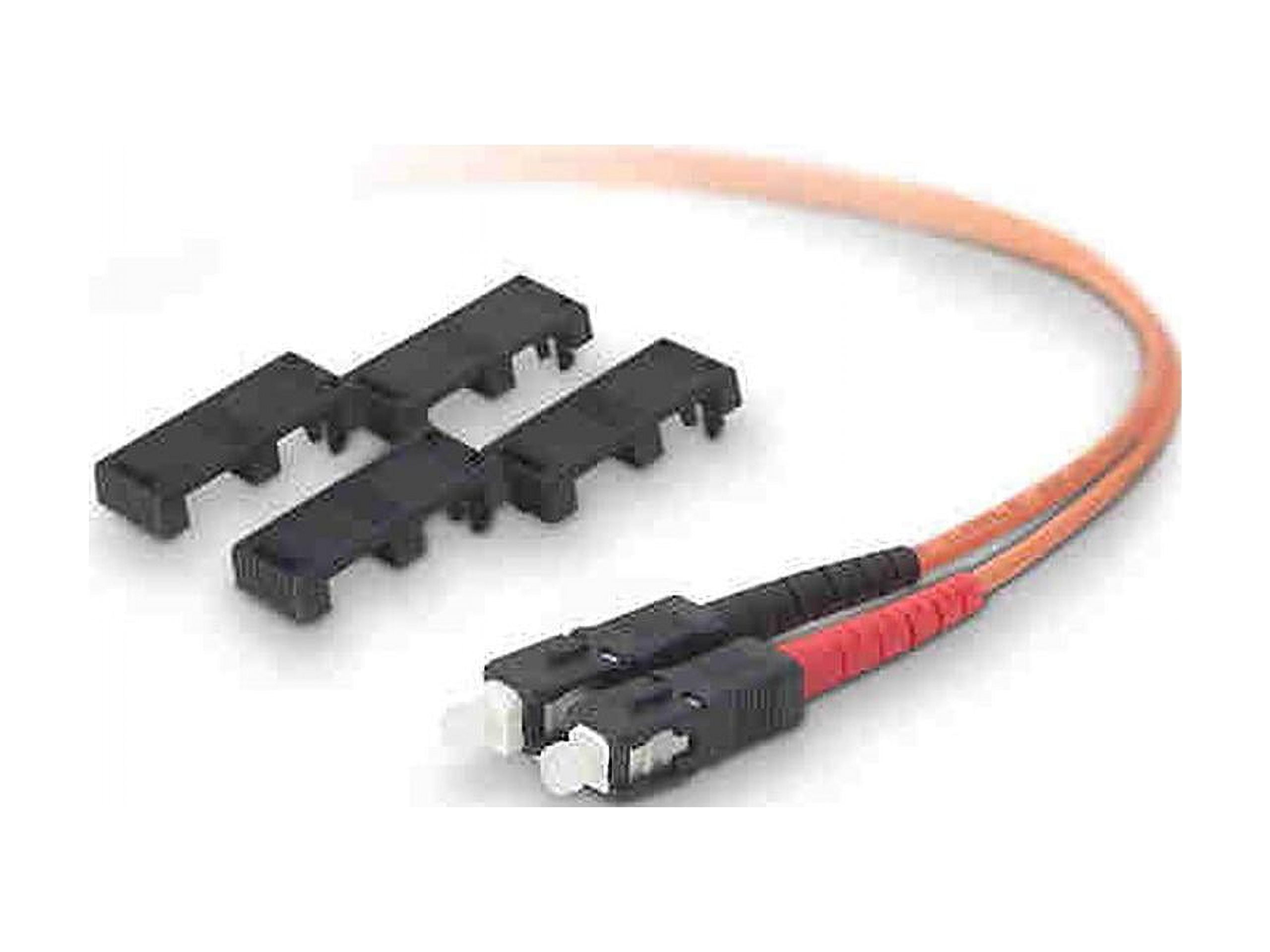 Belkin Duplex Fiber Optic Patch Cable - SC Male - SC Male - 9.84ft