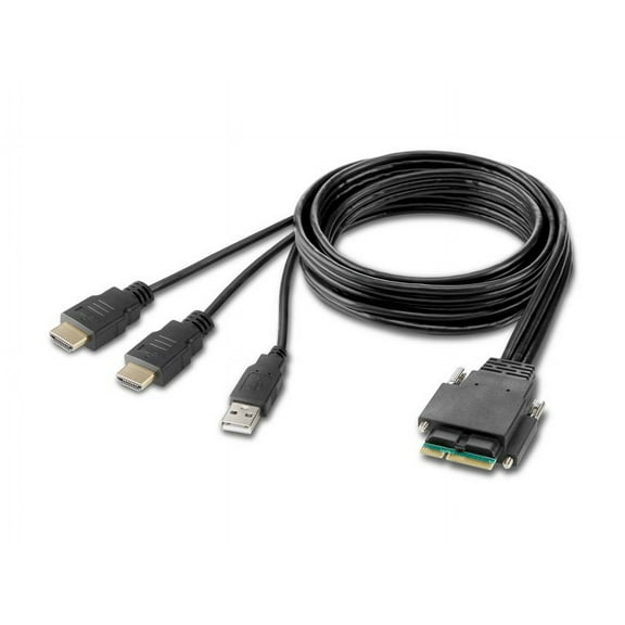 Belkin F1DN2MOD-HC-H06 6 ft. Modular HDMI Dual Head Host Cable