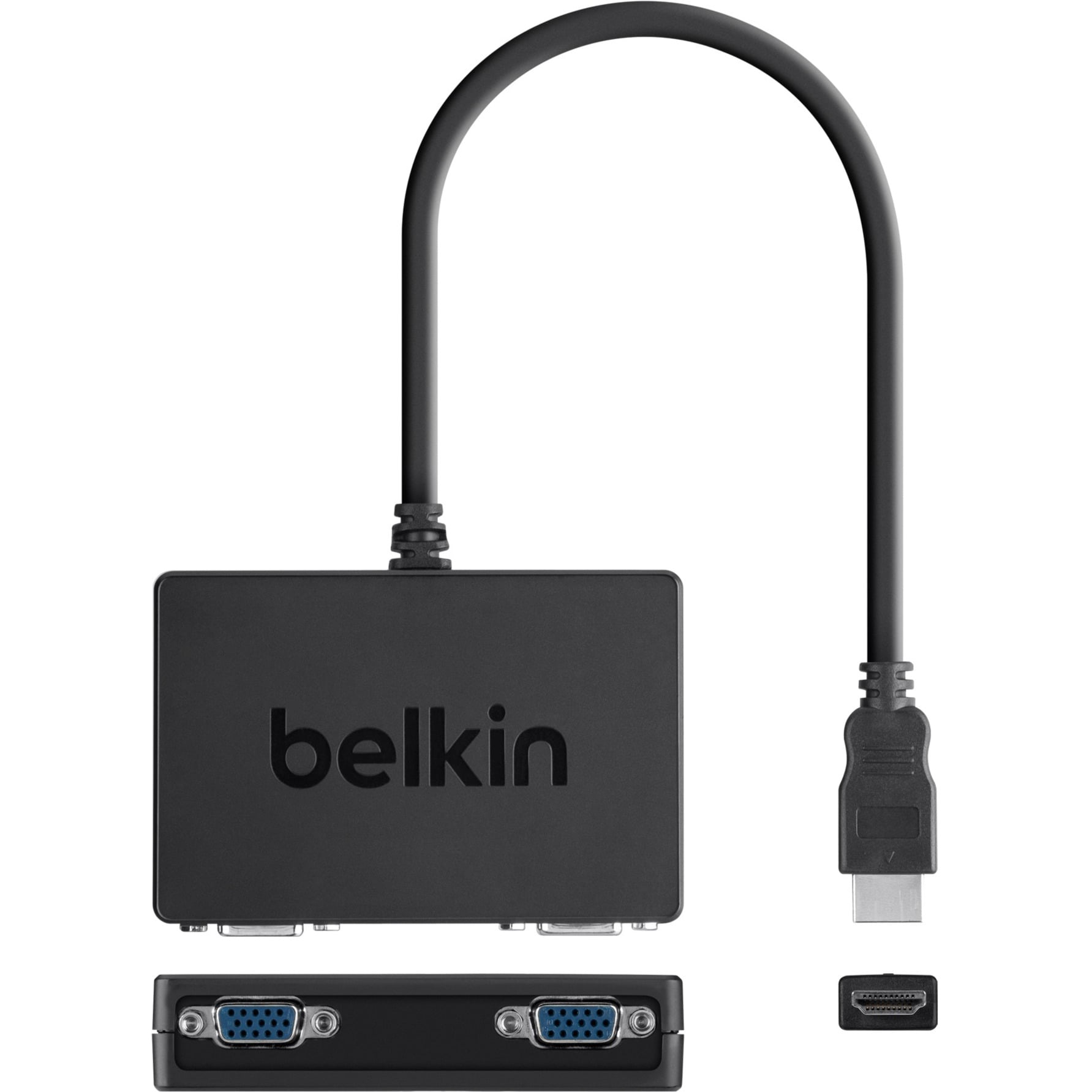 slap af Udvikle ingeniørarbejde Belkin F2CD063 HDMI to 2x VGA Female Splitter Dongle - Walmart.com