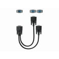 thumbnail image 1 of Belkin F2CM038b01 Black 1ft VGA HD15-M to (2) VGA HD15-F Splitter Y Cable, 1 of 2
