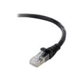 thumbnail image 1 of Belkin 10G - Patch cable - RJ-45 (M) to RJ-45 (M) - 10 ft - CAT 6a - molded, snagless, stranded - black, 1 of 2