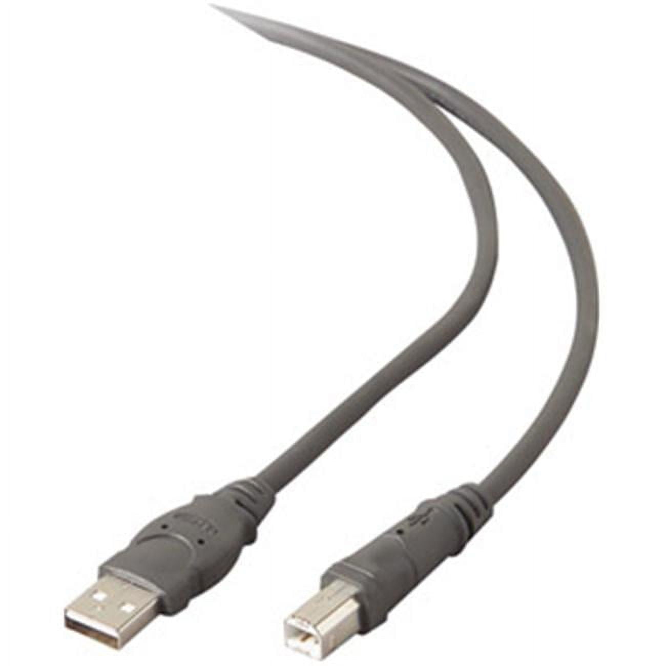 Belkin Pro Series Cavo USB 2.0 - 1.8 Metri, Collegamento Per Stampante, Scanner E Dispositivi, Alta Qualità E Affidabilità