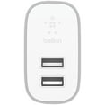 thumbnail image 1 of Belkin F7U049dqSLV BOOST?CHARGE 2-Port Home Charger, 1 of 8