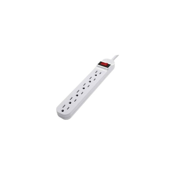 Belkin F9P609-03-DP 6 Outlets Power Strip - Receptacle: 6 - 3 Ft Cord