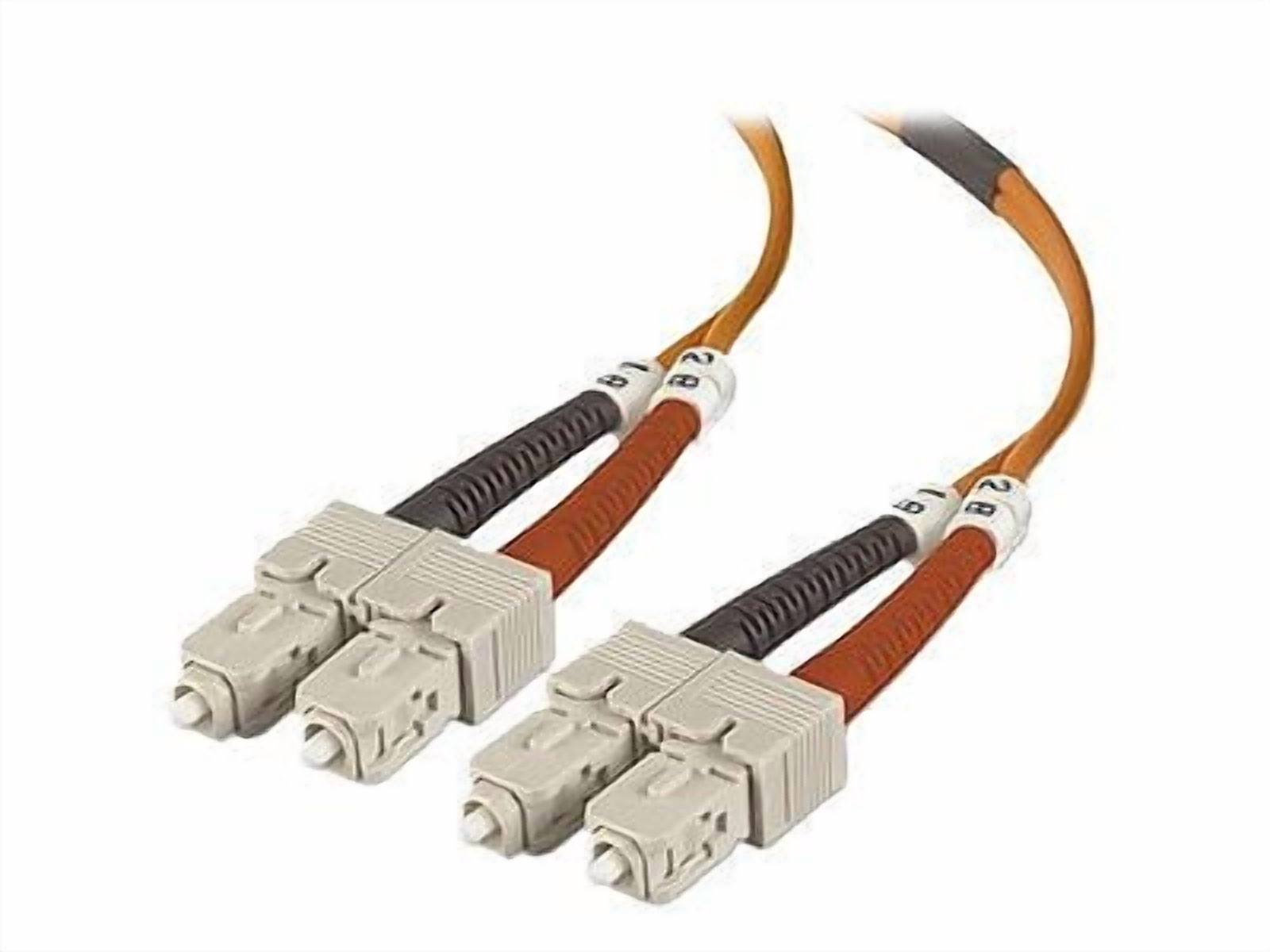 Belkin - Patch cable - SC/PC multi-mode (M) to SC/PC multi-mode (M) - 15 m - fiber optic - 50 / 125 micron - OM2 - orange