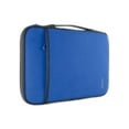 thumbnail image 1 of Belkin Fleece 11'' Laptop Sleeve, Blue, 89”, 1 of 2