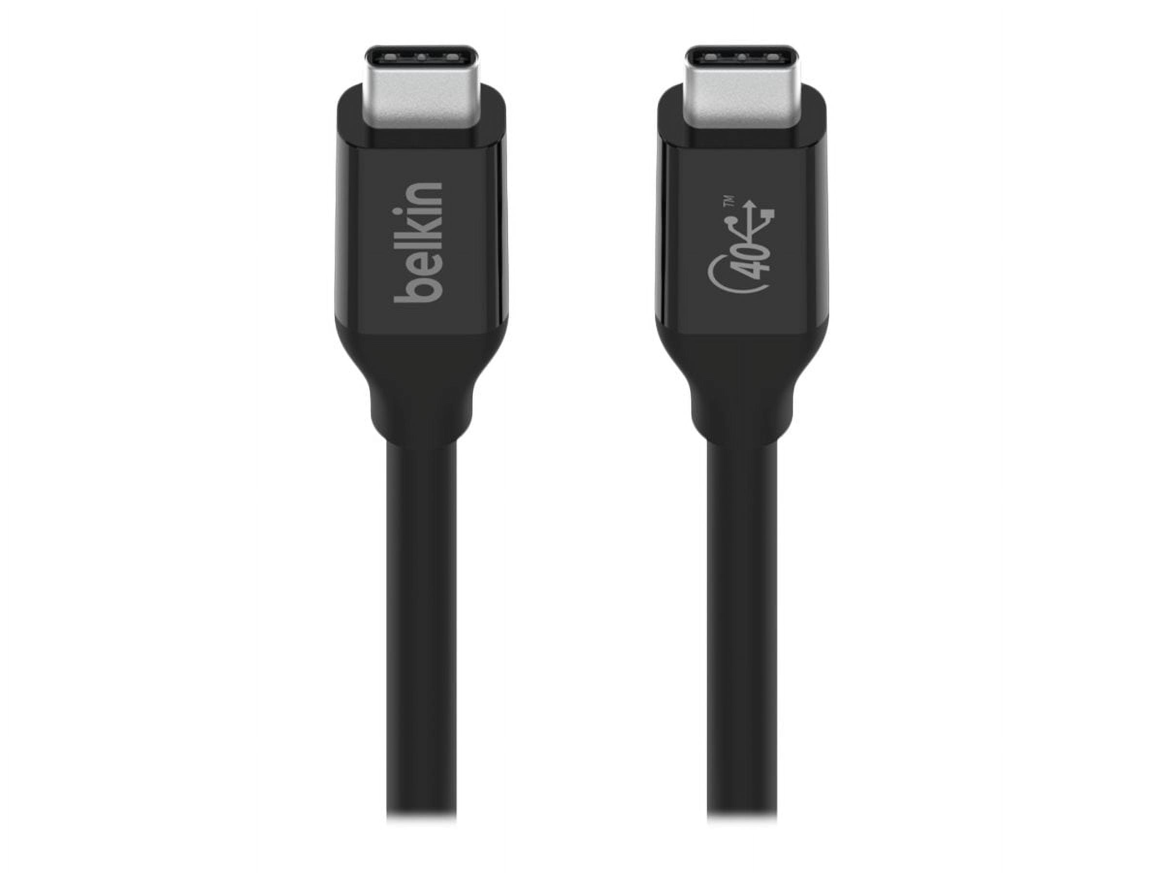 Belkin INZ001BT0.8MBK Black USB4 Cable