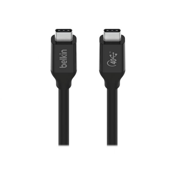 Belkin INZ001BT0.8MBK Black USB4 Cable