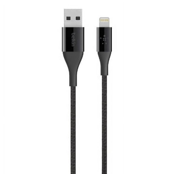 Belkin MIXIT DuraTek USB to Lightning Charging Cable, Durable Charger, Black