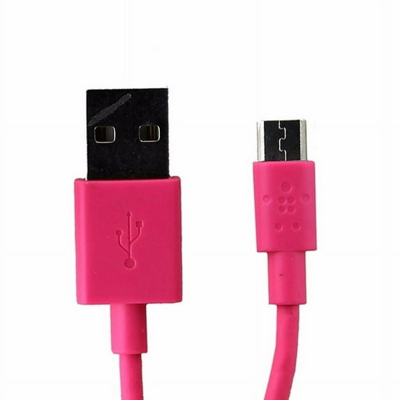 Belkin MIXIT USB to Micro USB ChargeSync Cable, 4 ft Cord, Pink