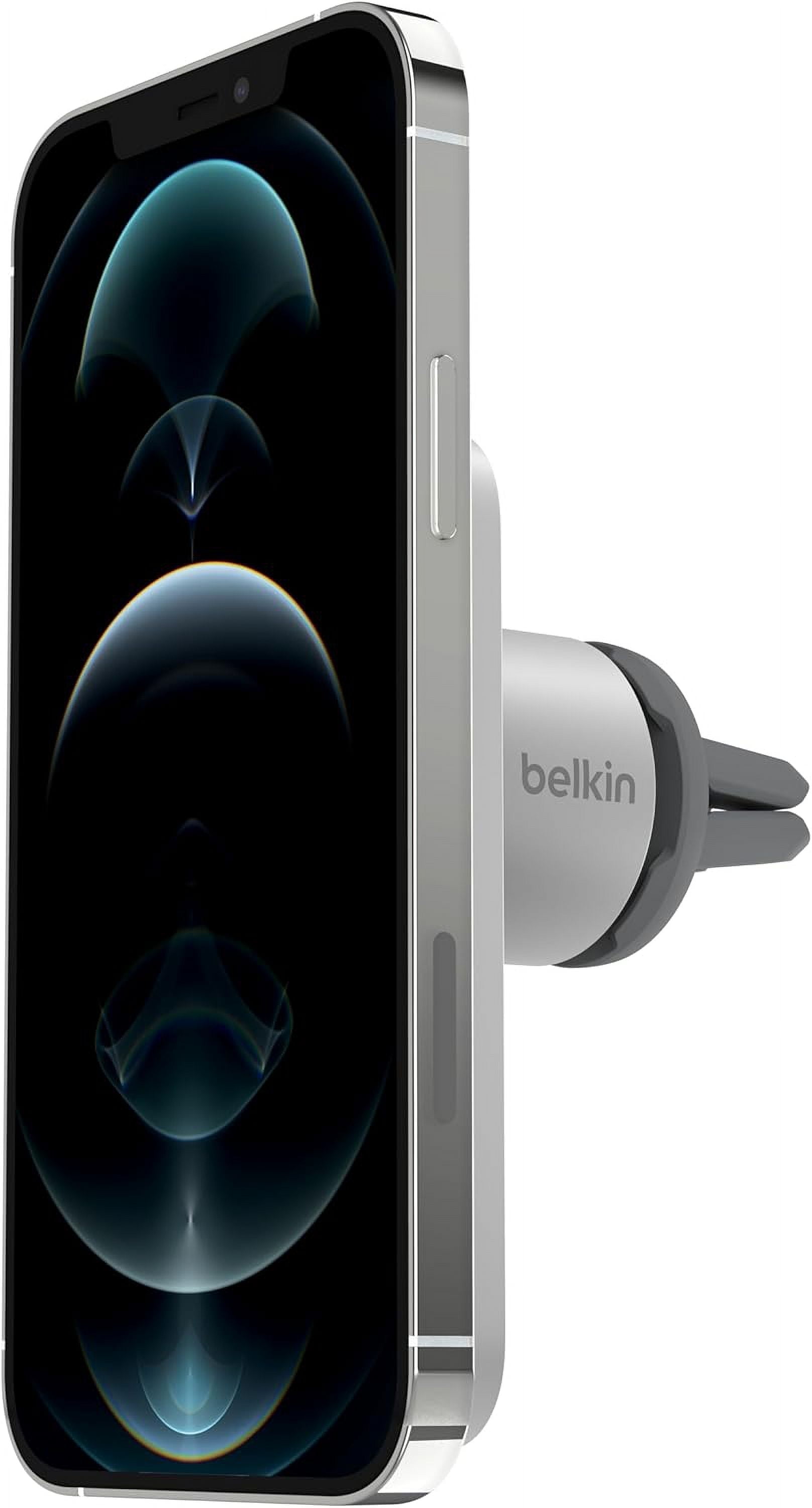 スマホアクセサリー Belkin Magnetic Car Mount with MagSafe Amazon.com: Belkin MagSafe Vent Mount Pro MagSafe iPhone