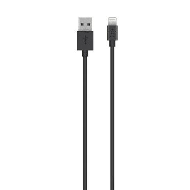 Belkin MiXiT Lightning to USB ChargeSync Cable, 6.5ft/2m Cord, Black
