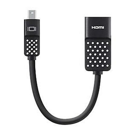Belkin - Mini Display Port-to-HDMI Adapter - Black/White