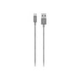 thumbnail image 1 of Belkin Mixit 1.2M Grey USB A to Micro USB Cable - F2CU012bt04-GRY, 1 of 2