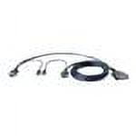 Belkin OmniView Dual Port Cable USB - keyboard / video / mouse (KVM) cable - 6 ft - B2B