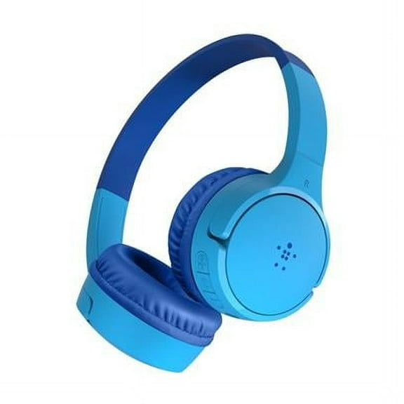 Belkin On Ear Headphones for Kids, Blue