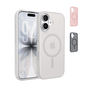 Belkin for iPhone 17 Case, Grip, MagSafe Compatible w/Anti-Scratch & Anti-Yellowing Coating, Touch Sensitive Camera Control - Military Grade, Anti-Slip, Magnetic, Shockproof, Protective