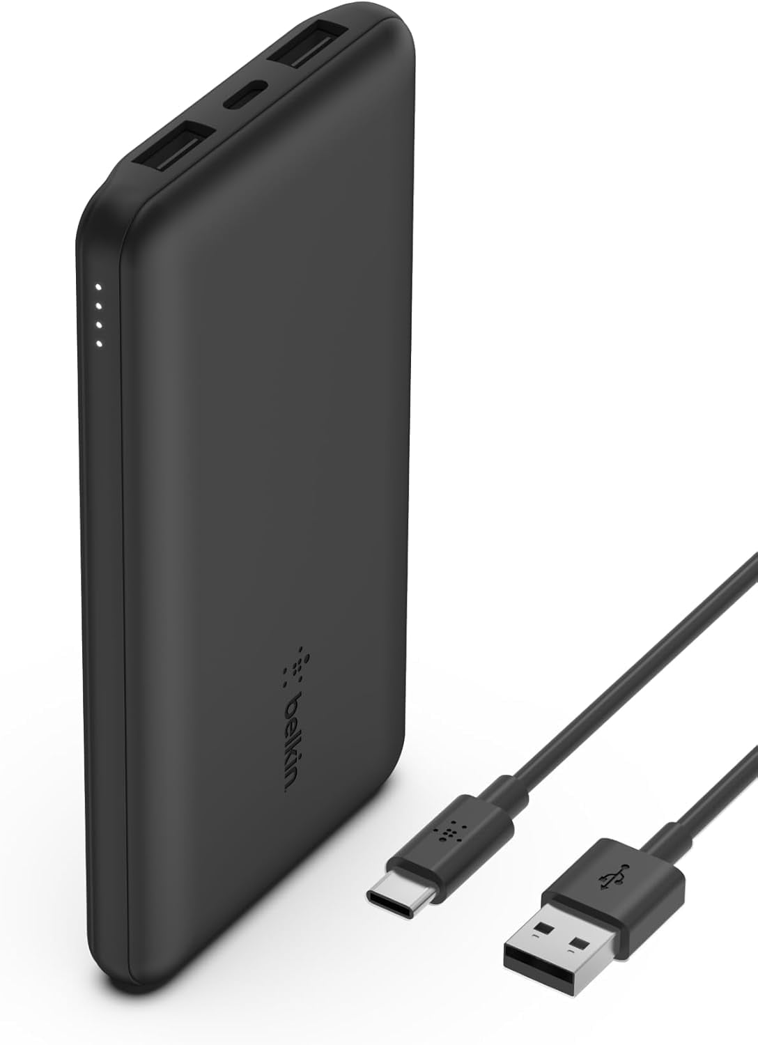 Belkin 10K Power Bank USB-A & C 15W Black