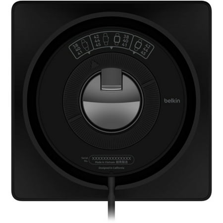 Belkin - BOOSTCHARGE PRO Portable Fast Charger for Apple Watch - Black