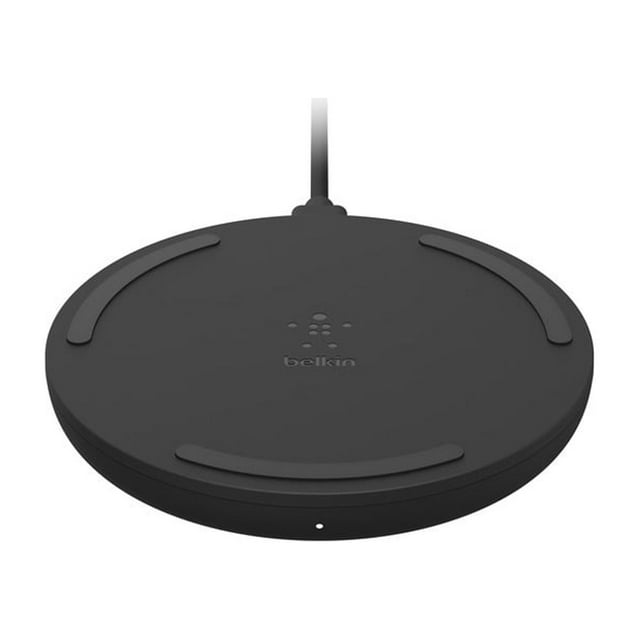 Belkin Quick Charge Wireless Charging Pad - 10W Qi-Certified Charger Pad for iPhone, Samsung & More