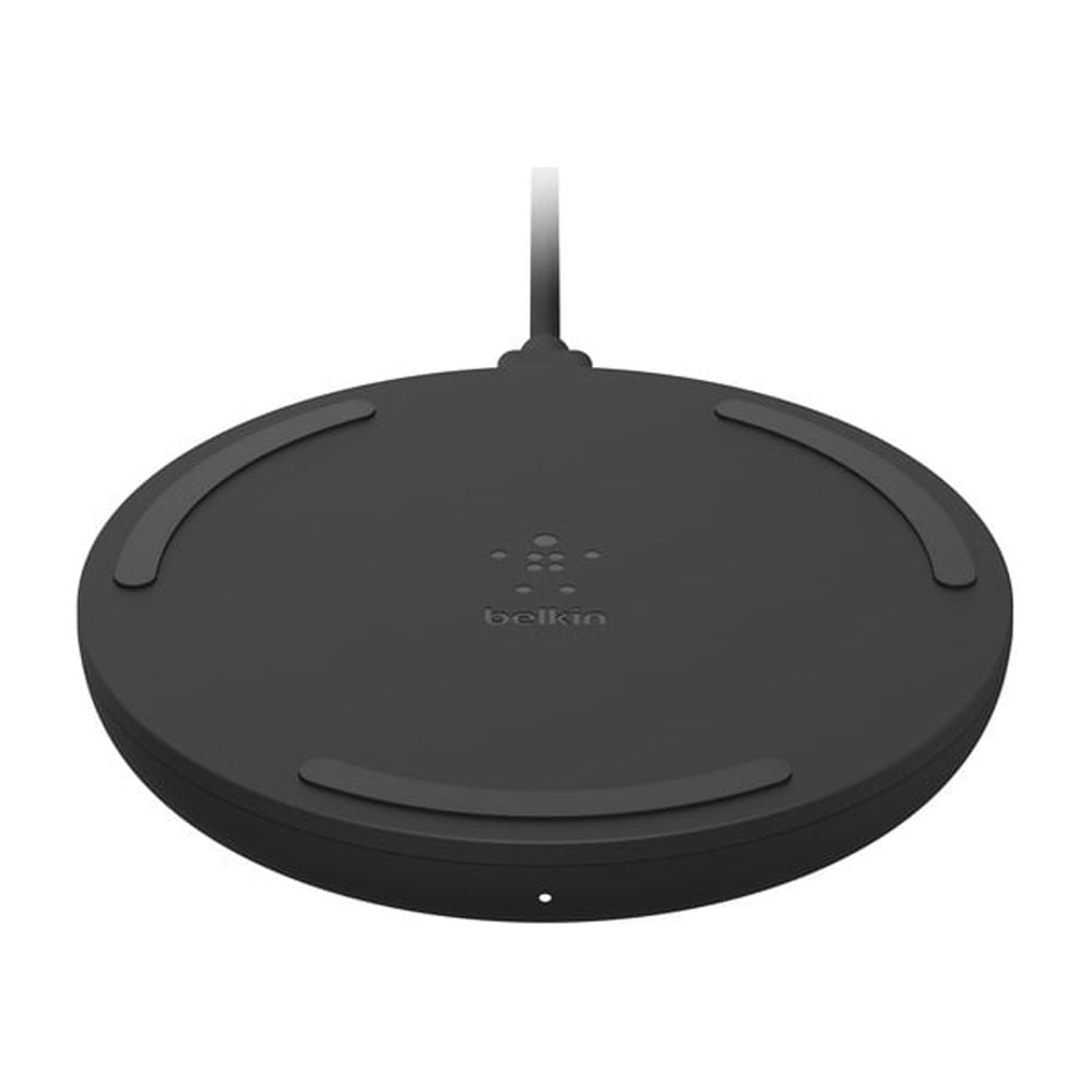 Belkin Quick Charge Wireless Charging Pad - 10W Qi-Certified Charger Pad for iPhone, Samsung & More