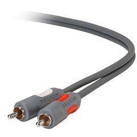 Belkin - RCA Audio Cable 6 ft. - Male to Male