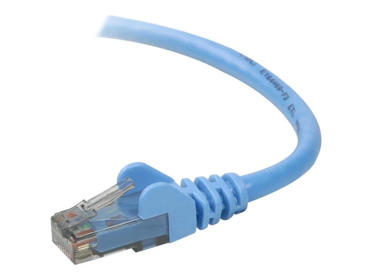 Cat.6 Patch Cable - Category 6 - Patch Cable - 3 ft - 1 Pack - 1 x RJ-45 Male Network - 1 x RJ-45 Male Network - Blue