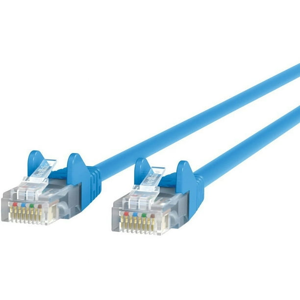 Belkin RJ45 Category 6 Snagless Patch Cable - 4 ft Category 6 Network Cable for Network Device, Notebook, Desktop Computer, Modem, Router - First End: 1 x RJ-45 Network - Male - Second End: 1 x RJ-45 Network - Male - 1 Gbit/s - Patch Cable - Black -